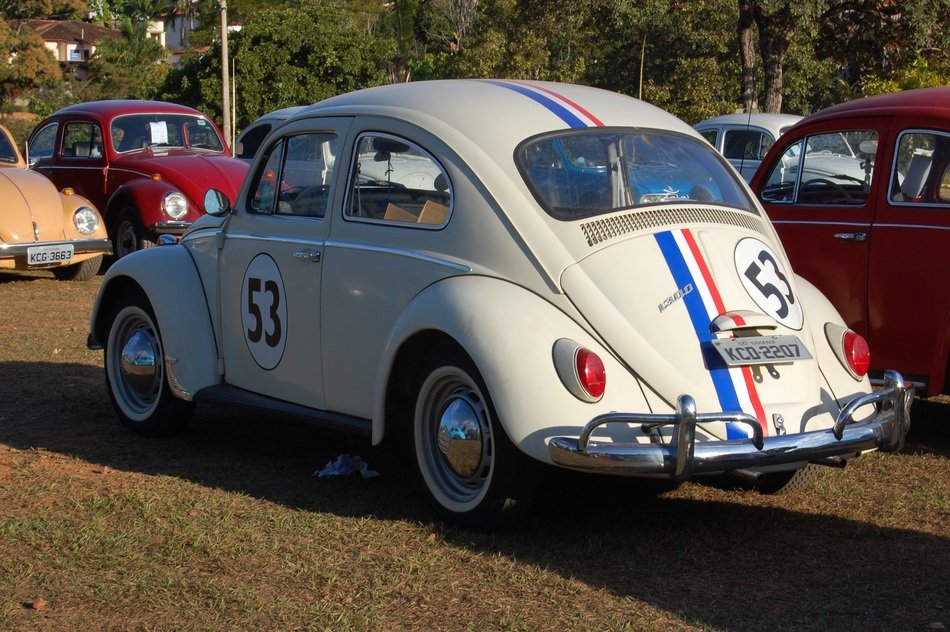 Picture of old fusca car