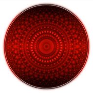 Abstract red circle N2