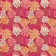 Floral seamless pattern with roses N5