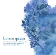 Watercolor background with copy space