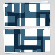 Vector business-card set for your design N472