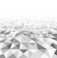 Perspective triangular surface