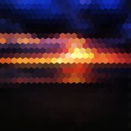 Dark sunset background