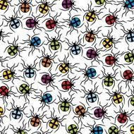 texture with the spiders