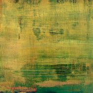 Yellow and Green Abstract