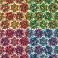 Circle Doodle Tile N2