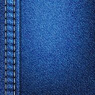 Blue Denim Texture Background Vector Illustration N3