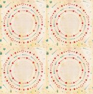 Semi-seamless Seasonal wrapping paper N2