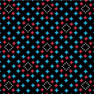color abstract star pattern background
