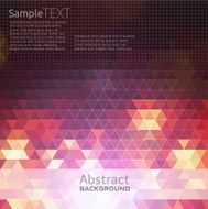 Multicolored mosaic background N77