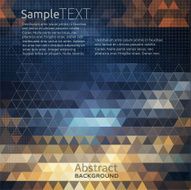 Multicolored mosaic background N80