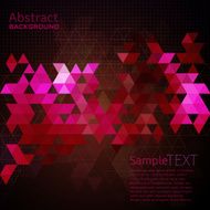 Multicolored mosaic background N83