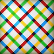 Colourful Ribbon Pattern - Tilable