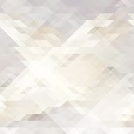 Abstract white background with grey triangle
