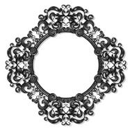 round carved vintage frame for picture or photo N5
