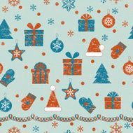 Christmas Retro Pattern