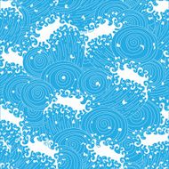 Waves seamless pattern N33