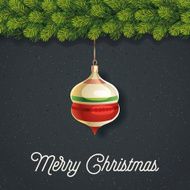 Christmas Decorations Card N12