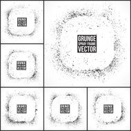 Grunge vector spray frames N2