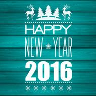 Christmas Greeting On Wooden Planks Texture