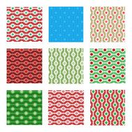 Seamless christmas holiday pattern