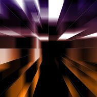 Abstract radioactive stereo space