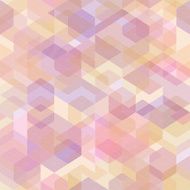 Abstract vector geometric background with polygons