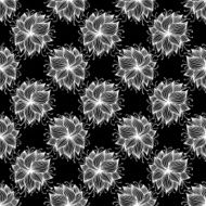 Stroke flower pattern N4