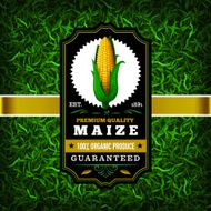 F&amp;B Labels - Maize N2