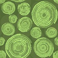 Traditional African Ornament with swirls Seamless vector pattern N11