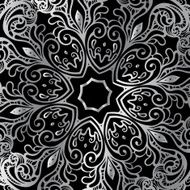 Silver mandala N56
