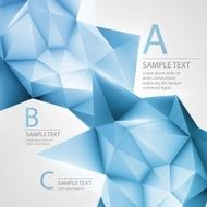 Abstract background with triangle Vector illustration N3