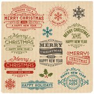 Christmas and Holiday Rubber Stamps