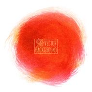 Orange colored paint background - Stock Vector