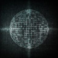 Digital code background N24