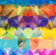 Abstract geometric background space N12