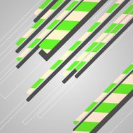 Abstract futuristic geometric shapes N133