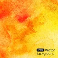 Abstract yellow watercolor background N3