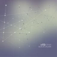 Abstract Background with Dots Array and Lines N5