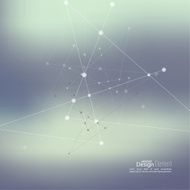 Abstract Background with Dots Array and Lines N6