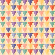 Abstract Triangle Geometrical seamless background Vintage color N4