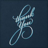 Vintage Thank You Card N2
