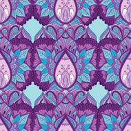 Floral ornamental pattern background
