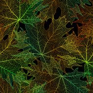 Seamless leaves pattern N17