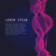 Abstract Waved Line Background 3