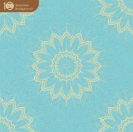 Floral retro wallpaper with grunge effect Seamless background N4
