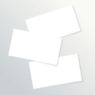 White Paper Vector Illustration N3