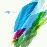 Abstract background with colored crystals