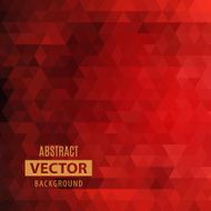 Vector background with red triangles N8