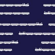 train locomotive and wagon seamless pattern eps10